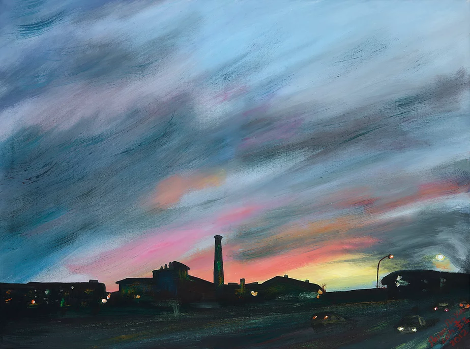Sunset Over Attercliffe